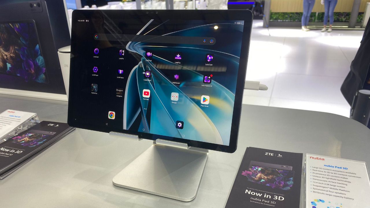 Conocemos la primera tablet de ZTE con una pantalla 3D que no necesita gafas