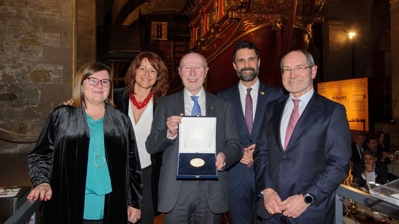 Francisco Marín Pérez, galardonado con la Medalla de Oro de Ametic