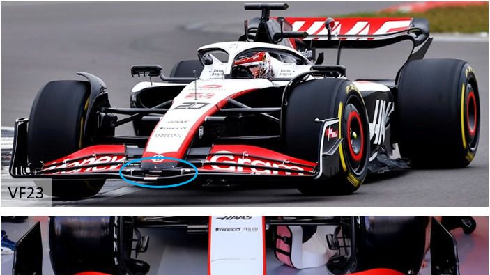 Análisis técnico del nuevo monoplaza VF23 del equipo de Fórmula 1 Haas