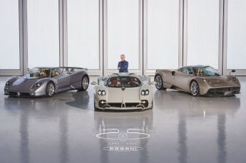 Pagani hace historia en el mundo del automóvil celebrando su 25 aniversario