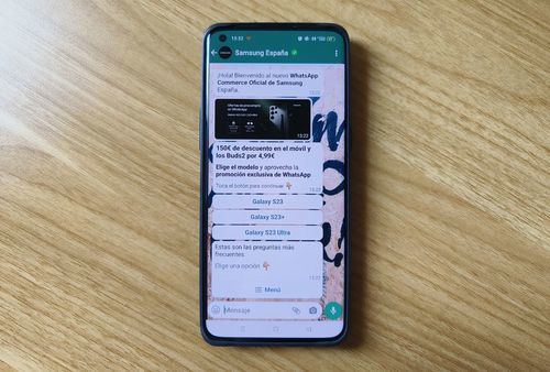 Samsung permitirá comprar sus productos a través de WhatsApp