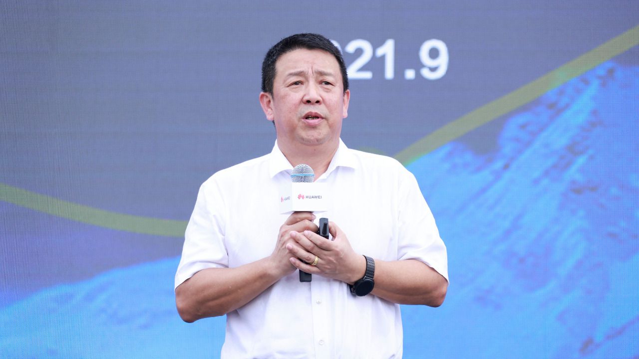 Tao Jingwen, presidente del Departamento de Calidad, Procesos Empresariales y Gestión de TI de Huawei, durante su intervención en el encuentro