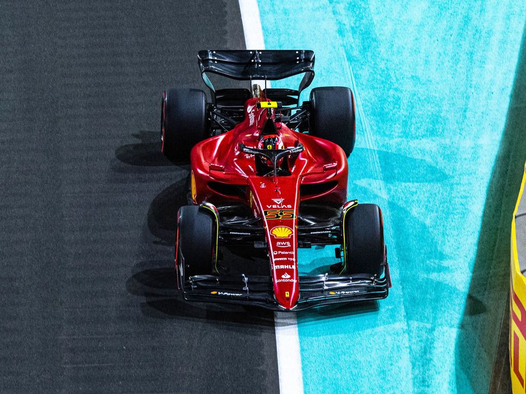 Ferrari F1-75 en el GP de Miami