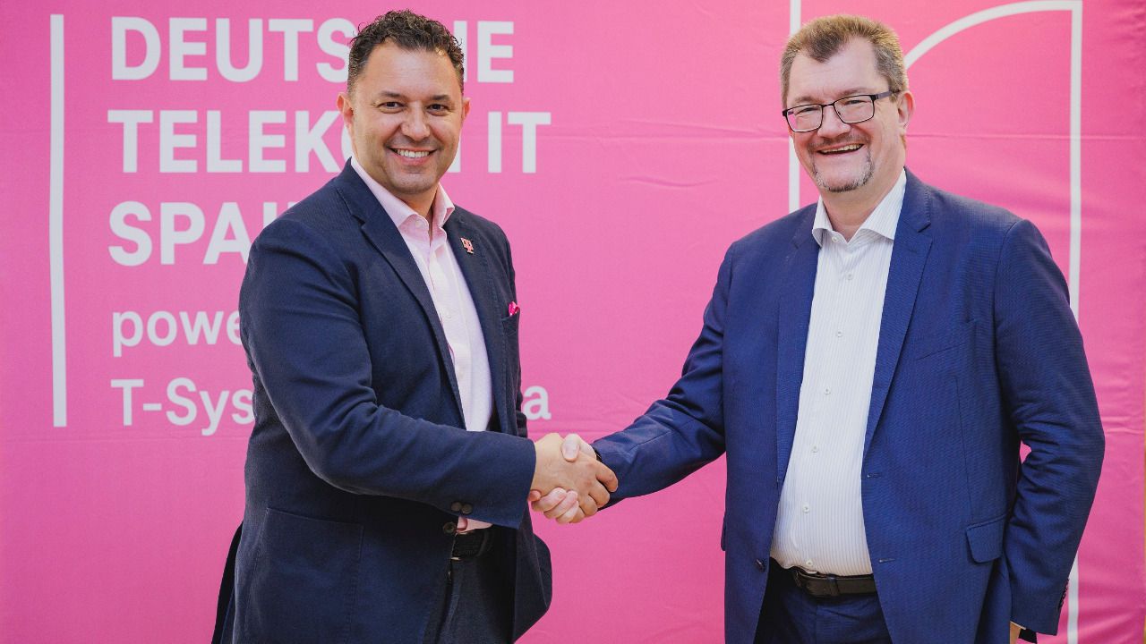 Osmar Polo, director general de T-Systems Iberia y Peter Leukert, CIO de Deutsche Telekom y CEO de Telekom IT