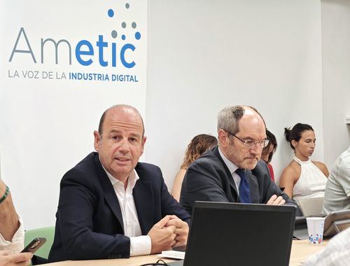 Luis Pardo y Pedro Mier, de Ametic