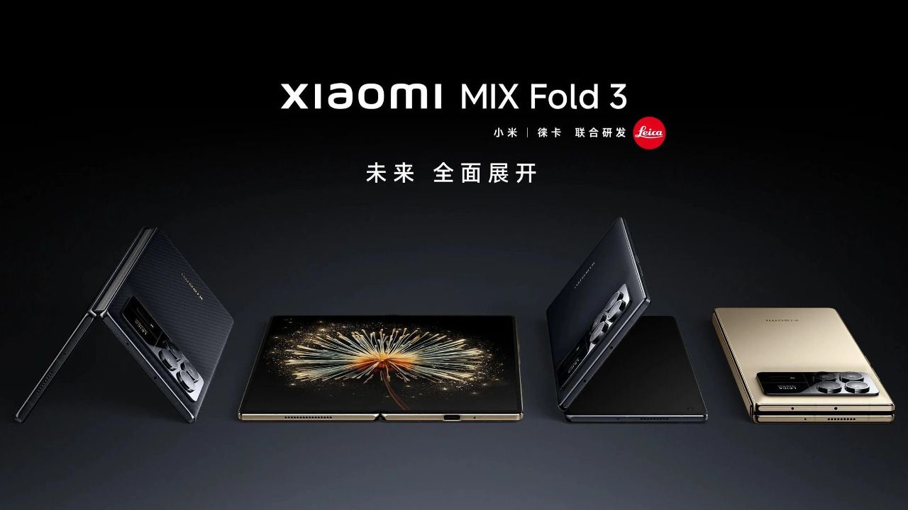 Xiaomi lanza en China su nuevo plegable, el Mix Fold 3 junto a la Smart Band 8 Pro