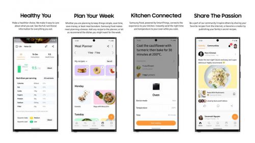 Samsung crea Samsung Food, una plataforma de recetas personalizadas con IA