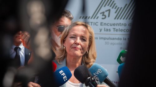Nadia Calviño, vicepresidenta primera del Gobierno y ministra de Asuntos Económicos y Transformación Digital de España en funciones