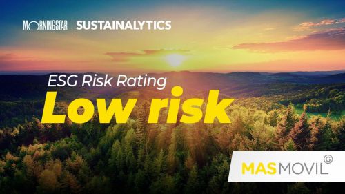 El Grupo MásMóvil logra la calificación 'Low Risk' en ESG por Morningstar Sustainalytics