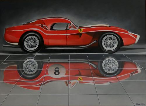 Cuadro Ferrari 250 Testa Rossa