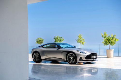 aston martin db12 alluminite silver