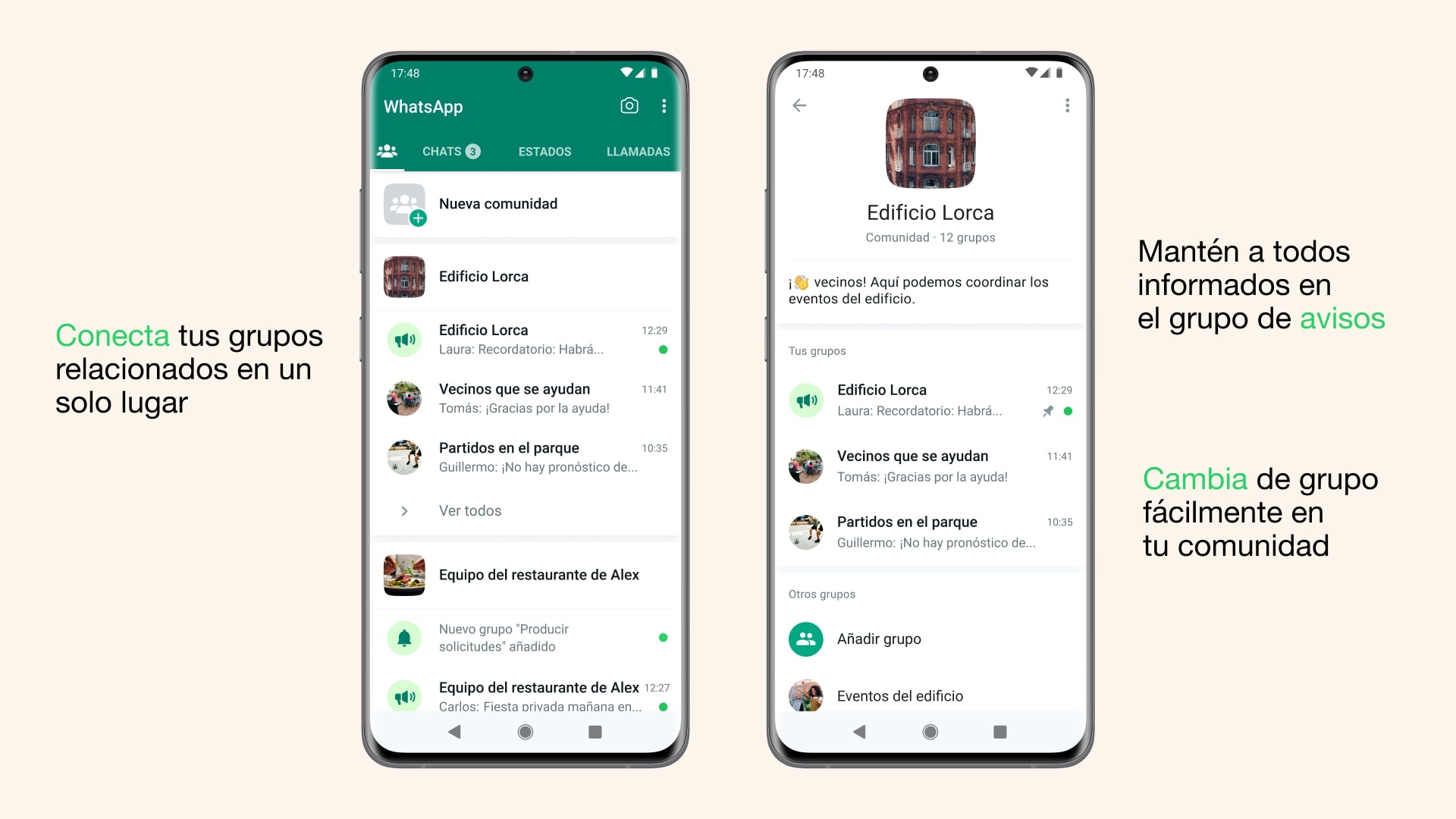 Comunidades de WhatsApp, la nueva función que reunirán temas e intereses