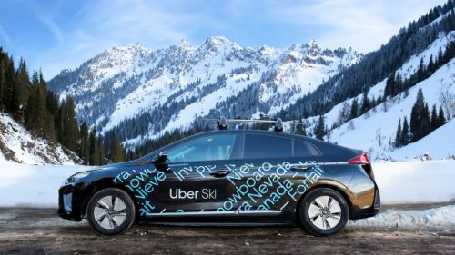 El nuevo servicio de Uber facilitará la llegada a las pistas de esquí en Granada