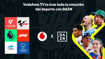 El fútbol vuelve a Vodafone gracias a un acuerdo con Dazn