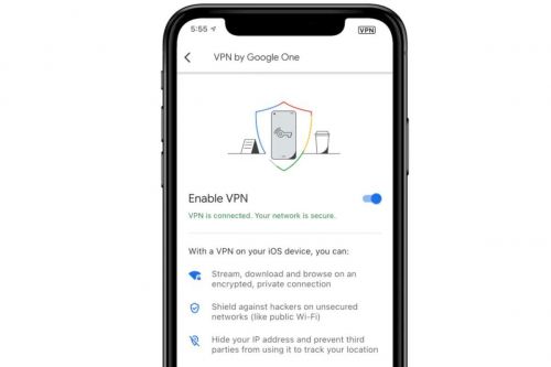 Google One elimina el servicio de VPN de sus beneficios