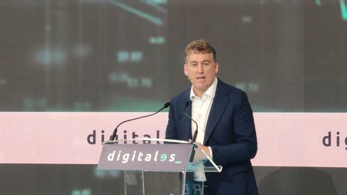 Colman Deegan, exCEO de Vodafone España, en su intervención en DigitalES Summit 2022
