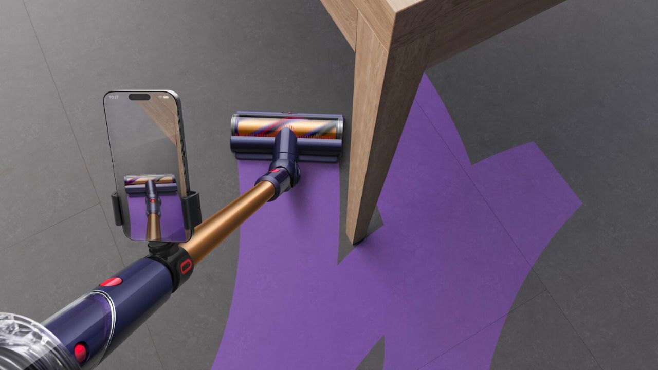 Dyson lanza una solución de realidad aumentada para ver por dónde se ha limpiado en tiempo real