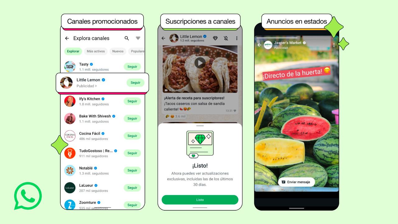 WhatsApp aplaza la llegada de anuncios a la Unión Europea hasta 2026