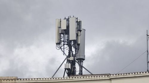 Una antena 5G en Madrid