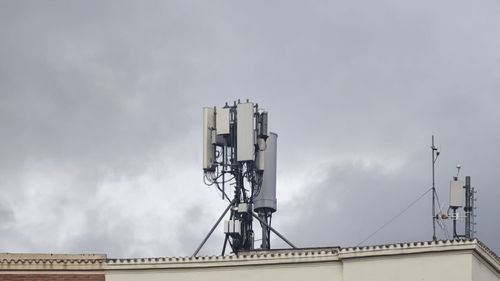 Una antena 5G en Madrid