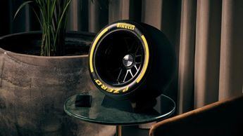 Un altavoz nacido de la Fórmula 1: Pirelli convierten los neumáticos en altavoces de la alta fidelidad con iXOOST