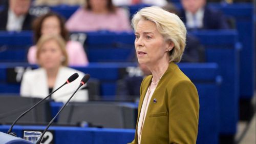 Ursula von der Leyen, presidenta de la Comisión Europea