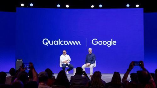 Cristiano Amon (Qualcomm) y Rick Osterloh (Google)