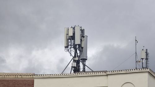 Una antena 5G en Madrid
