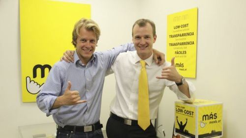 Christian Nyborg junto a Meinrad Spenger