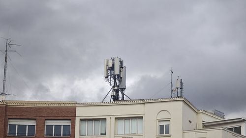 Una antena 5G en Madrid