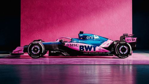 Livery especial del A525 de Alpine para el GP de Las Vegas 2025