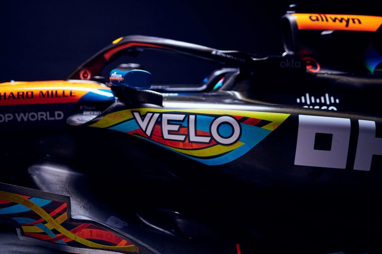 MCL39 con la livery exclusiva para Abu Dabi