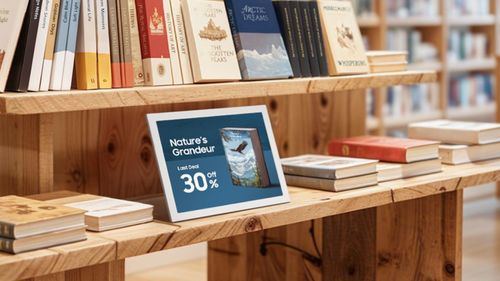 Samsung reinventa la señalización digital con su primera pantalla E-Paper hecha de resina biológica