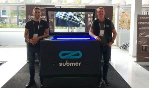 Pol Valls Soler y Daniel Pope co-fundadores de Submer