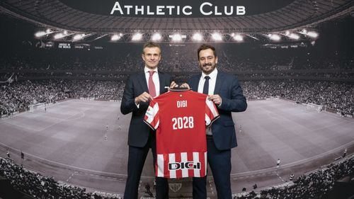Digi amplía su patrocinio del Athletic Club hasta 2028