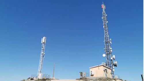 Antenas y generadores en Belchite