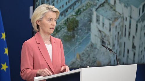 Ursula von der Leyen, presidenta de la Comisión Europea