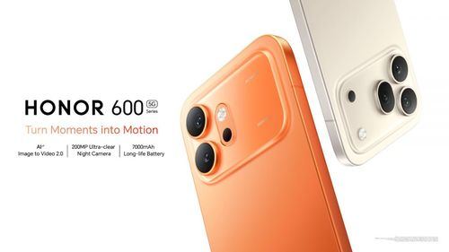 Honor lanza su nueva serie Honor 600 enfocado a la inteligencia artificial