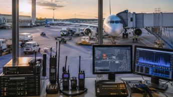 Telefónica y Amper renovarán las redes de comunicaciones críticas de diez aeropuertos de Aena