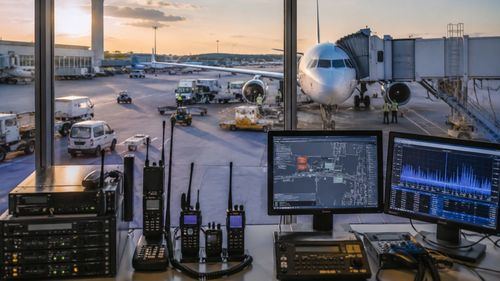 Telefónica y Amper renovarán las redes de comunicaciones críticas de diez aeropuertos de Aena