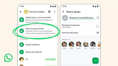 WhatsApp mejora los chats de grupo con encuestas avanzadas, menciones globales y creación rápida de grupos