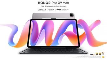 Honor Pad X9 Max llega a España con pantalla de 13 pulgadas, batería de 10.100 mAh y certificación IMAX Enhanced