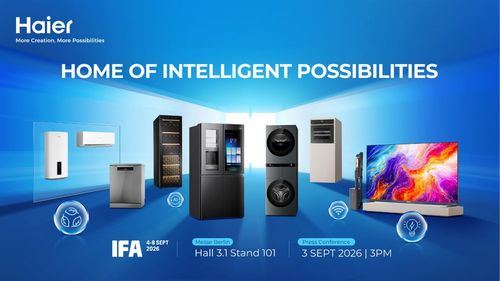 Haier lleva a IFA 2026 su visión del hogar inteligente con IA contextual, nuevos electrodomésticos y robots domésticos