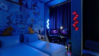 Así es el nuevo hotel para gamers, irte de vacaciones y no tener que salir de la habitacion