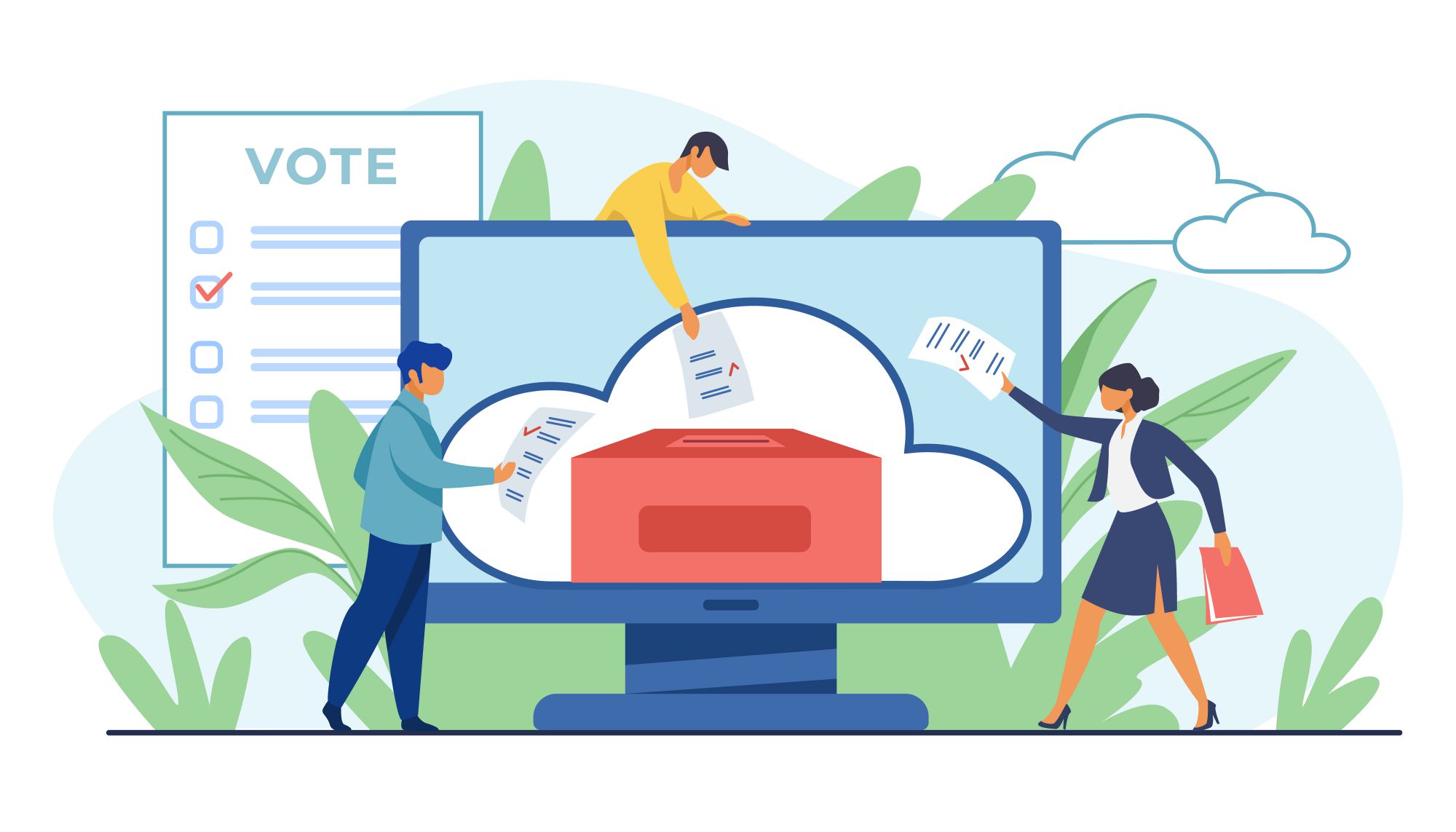 The role of technology in the electoral process has evolved from tabulating machines to electronic voting