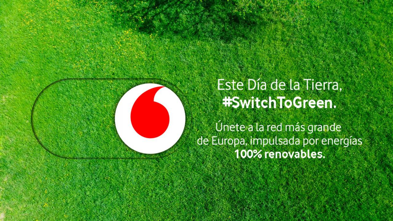 Vodafone continúa reforzando su compromiso con el medioambiente y busca alcanzar cero emisiones netas en 2030