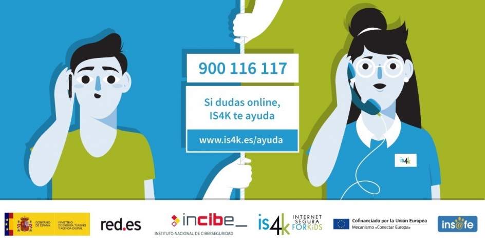 INCIBE lanza un teléfono de ayuda para aconsejar sobre los riesgos de Internet para los menores