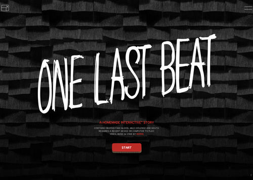 One Last Beat ha sido reconocida como la mejor web de 2018 a nivel internacional