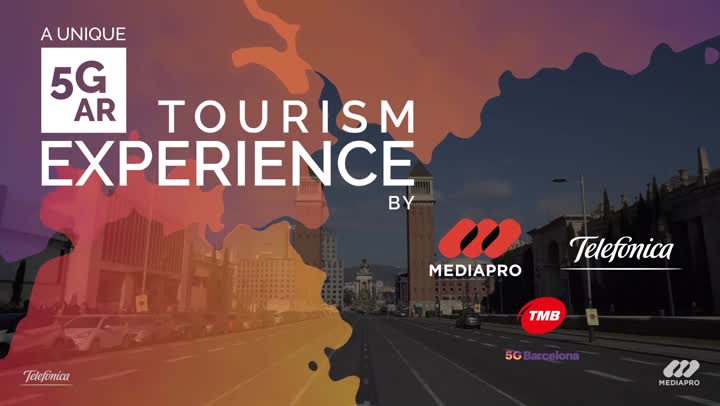 Mediapro, Telefónica y TMB desarrollan el primer proyecto de realidad aumentada sobre 5G en un autobús turístico