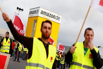 Amazon recibe amenazas de huelga de sus empleados en Alemania